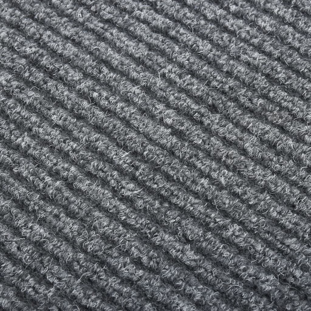 Droogloopmat 100x200 cm grijs