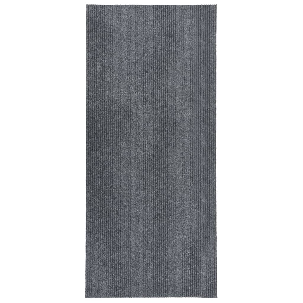 Droogloopmat 100x250 cm grijs