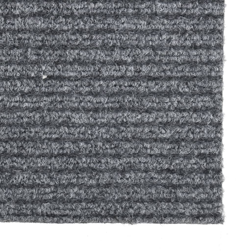 Droogloopmat 100x300 cm grijs