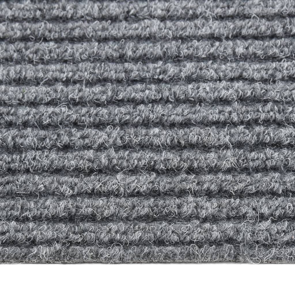 Droogloopmat 100x300 cm grijs