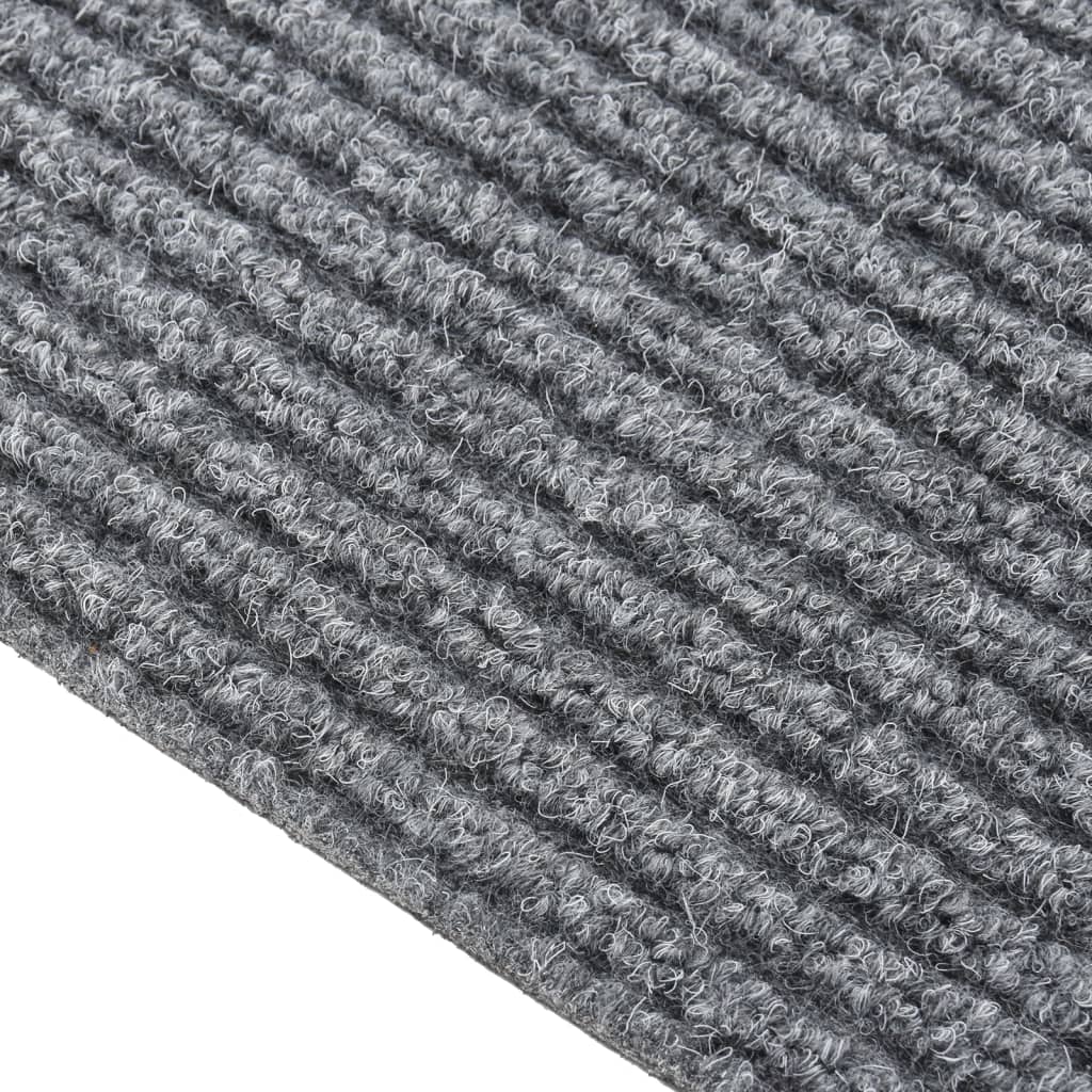 Droogloopmat 100x300 cm grijs
