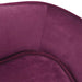 Hondenbank 67x47x36 cm pluche bordeauxrood