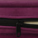Hondenbank 67x47x36 cm pluche bordeauxrood