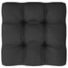 Tuinbank 2-Zits Met Kussens Massief Grenenhout Grijs 1 Tweezitsbank