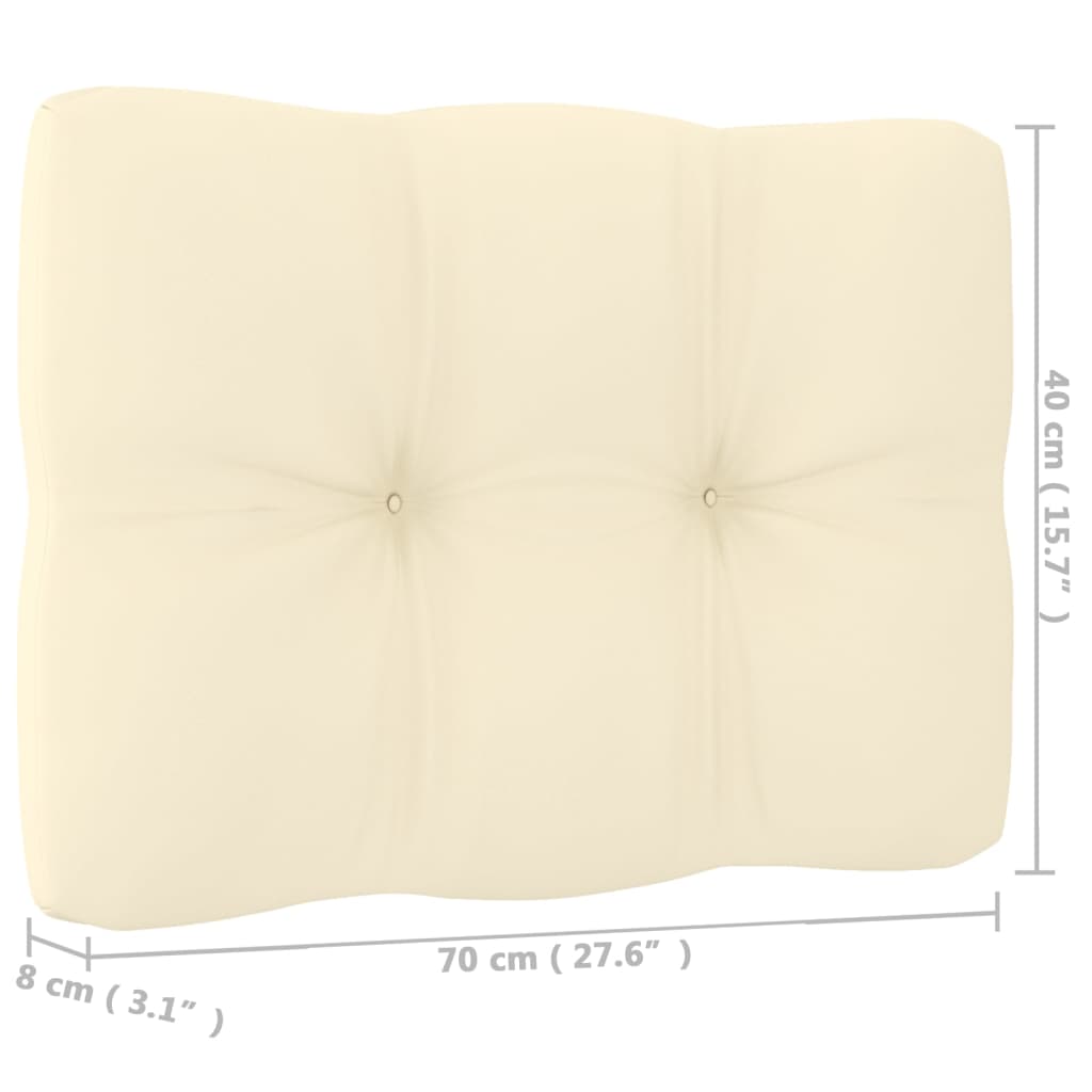 2-Delige Loungeset Met Kussens Grenenhout Honingbruin 1 Middenbank + hoekbank