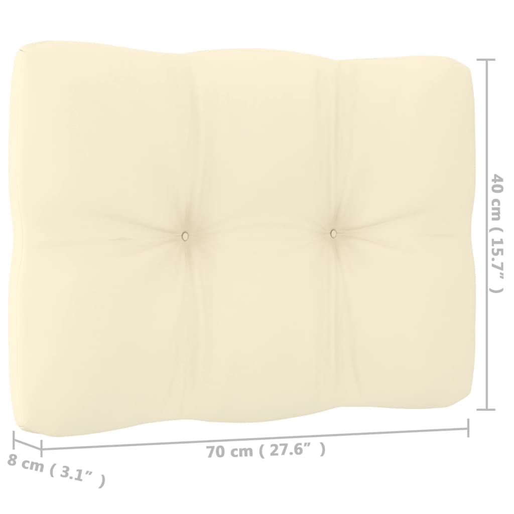 2-Delige Loungeset Met Kussens Grenenhout Honingbruin 1 Hoek + voetenbank