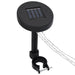 Prieel met LED-lichtslinger 3x3 m wijnrood