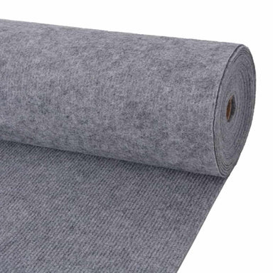 Tapijt Grijs 1,2 x 20 m Polyester
