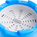 Splasher pool met hangende skimmer en pomp 350x90 cm grijs