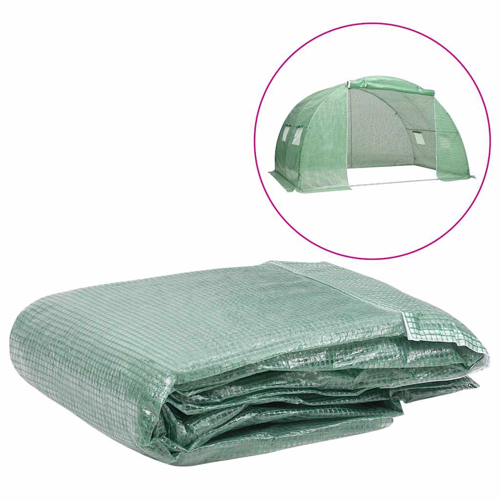 Kashoes vervangend (8 m²) 400x200x200 cm groen