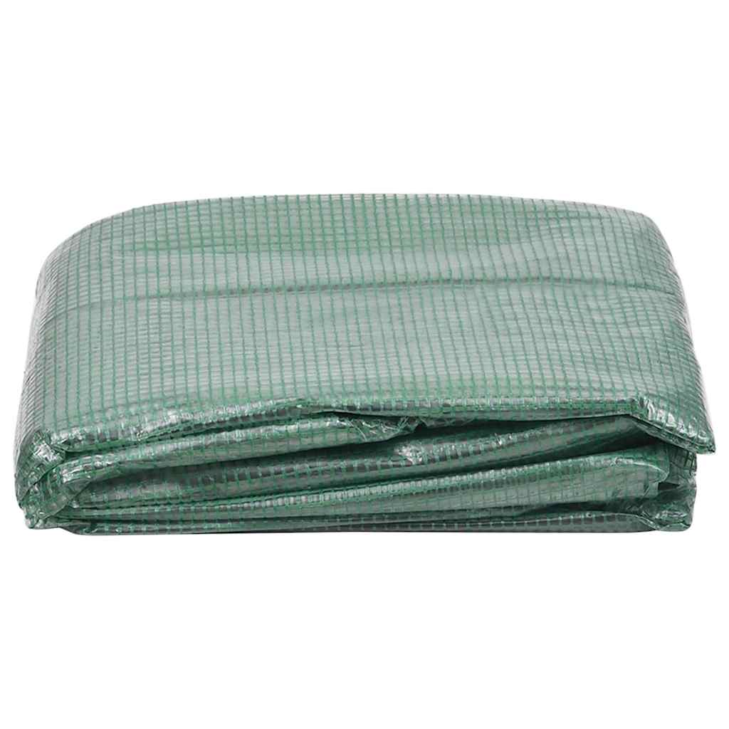 Kashoes vervangend (6,5025 m²) 255x255x194 cm groen