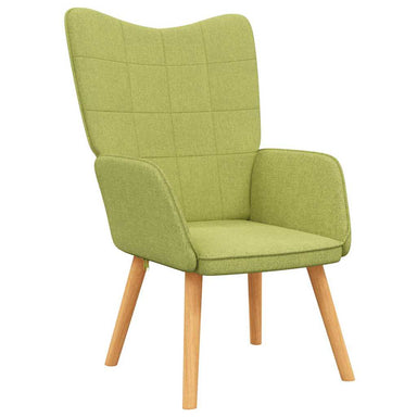 Relaxstoel stof groen