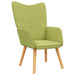 Relaxstoel stof groen