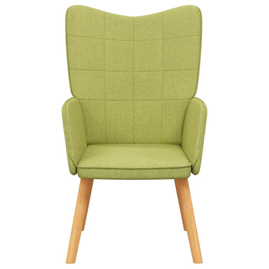 Relaxstoel stof groen