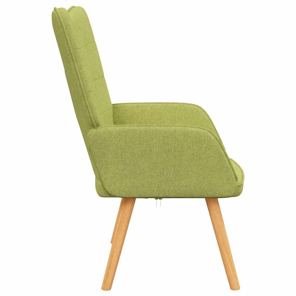 Relaxstoel stof groen