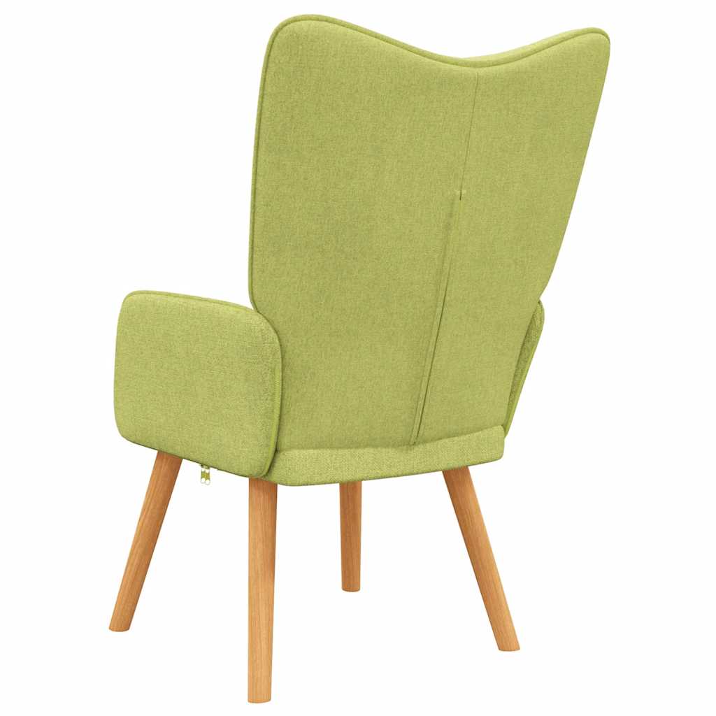 Relaxstoel stof groen