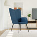 Relaxstoel stof blauw