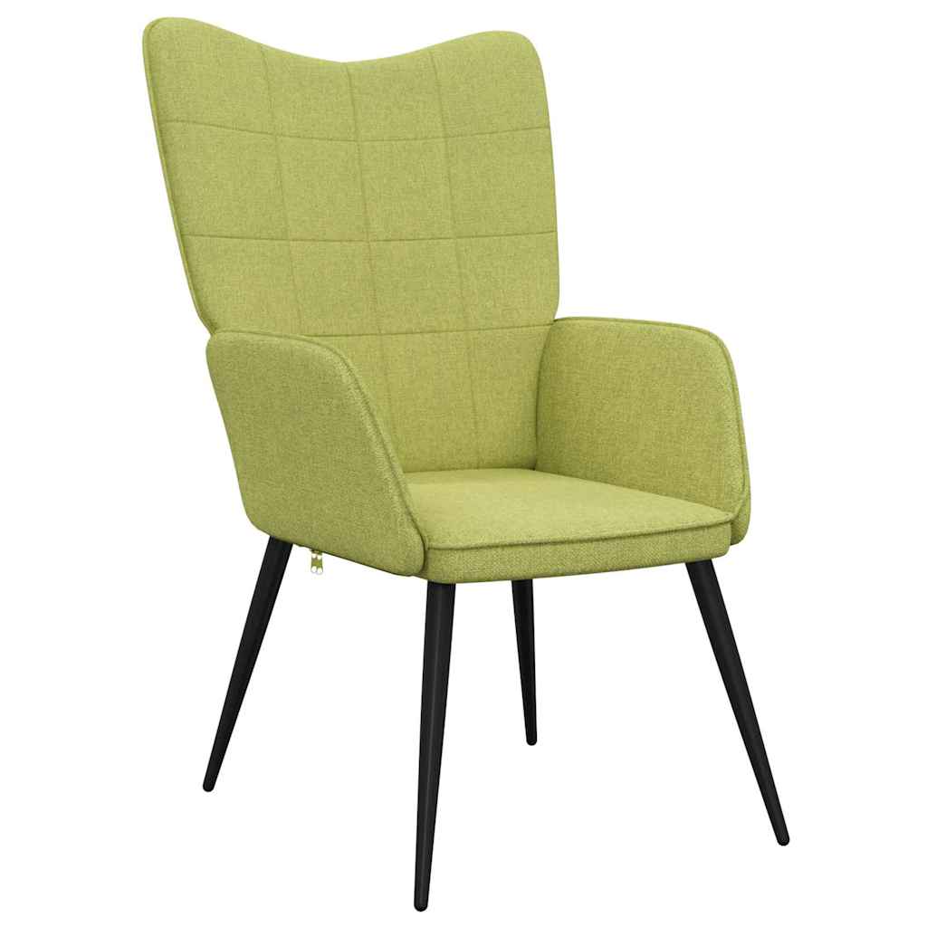 Relaxstoel stof groen