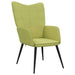 Relaxstoel stof groen