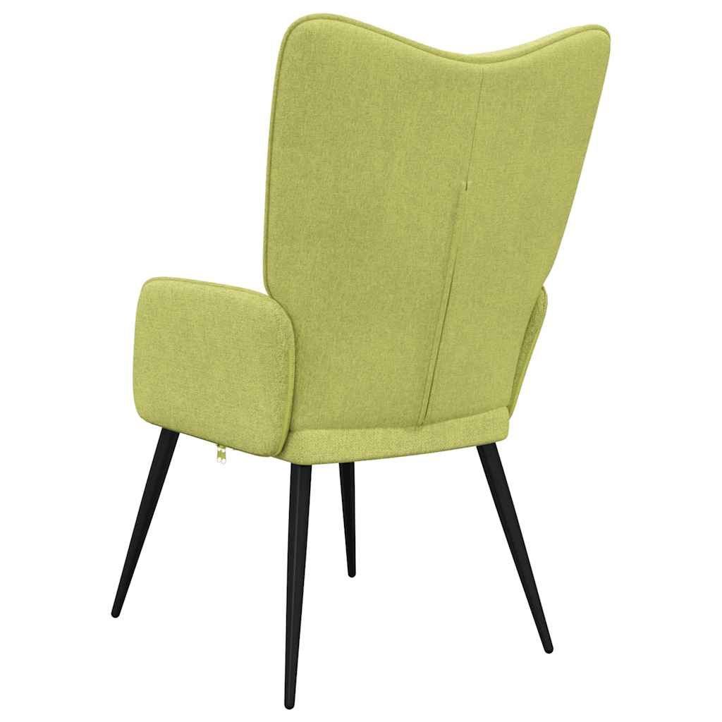 Relaxstoel stof groen