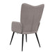 Relaxstoel stof taupe
