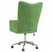 Relaxstoel fluweel lichtgroen