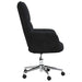 Relaxstoel fluweel zwart