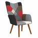 Relaxstoel patchwork stof
