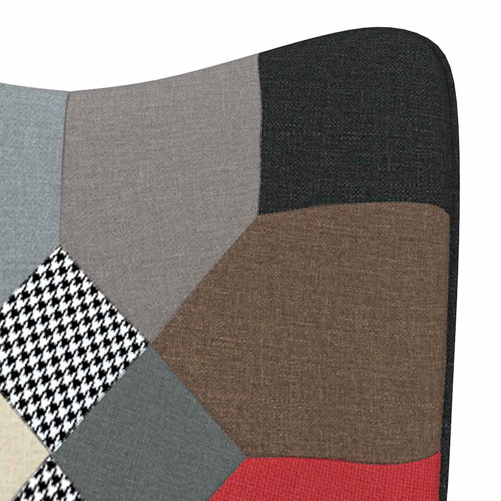 Relaxstoel patchwork stof