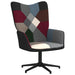 Relaxstoel patchwork stof