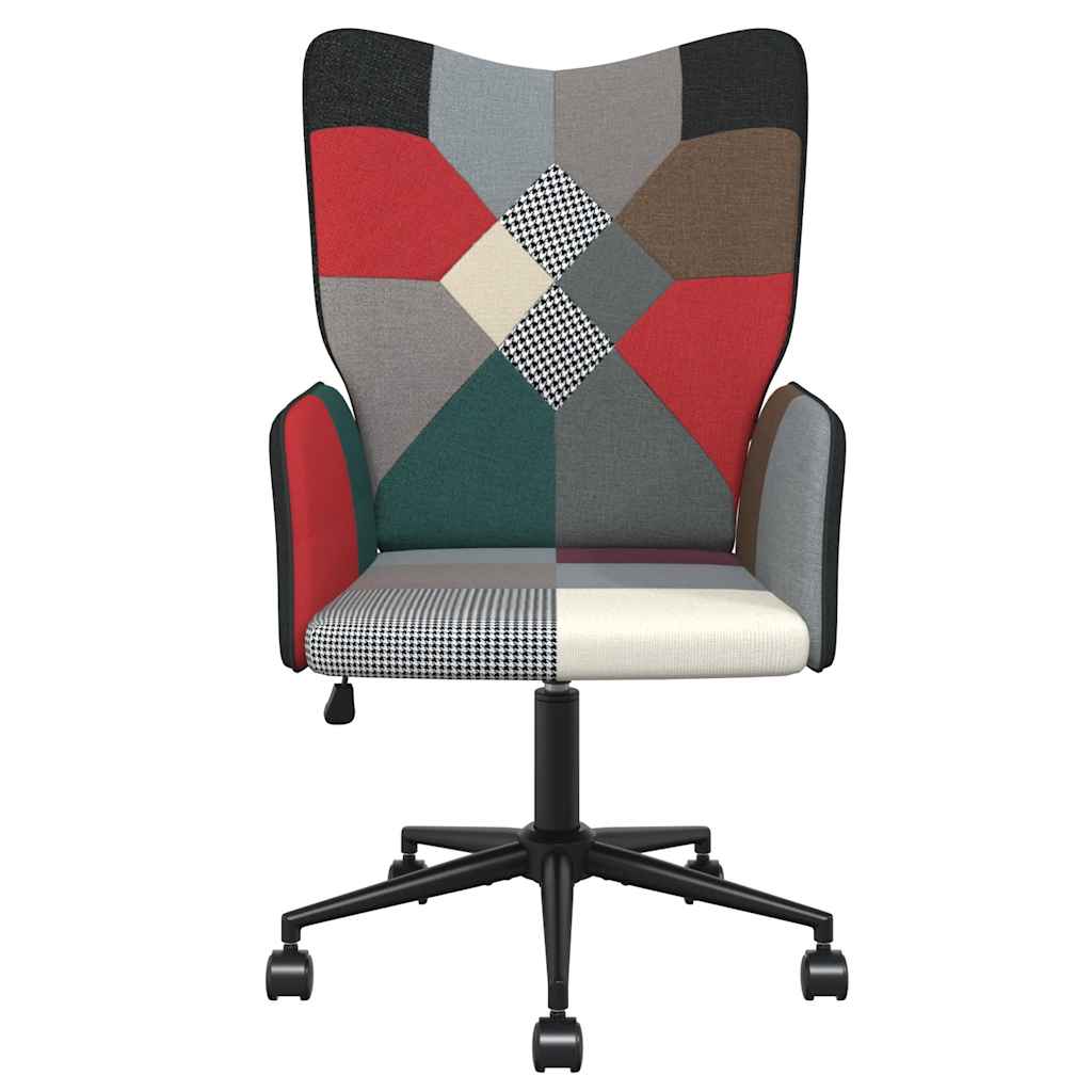 Relaxstoel patchwork stof