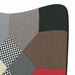 Relaxstoel patchwork stof