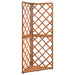 Latwerk hoekmodel 50x50x145 cm massief vurenhout