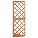 Latwerk hoekmodel 50x50x145 cm massief vurenhout
