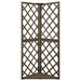 Latwerk hoekmodel 50x50x145 cm massief vurenhout