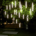 Meteoorlichten 20 st 480 LED's binnen/buiten 30 cm koudwit