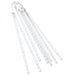 Meteoorlichten 8 st 288 LED's binnen/buiten 50 cm meerkleurig