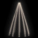 Kerstboomverlichting met 250 LED's koudwit net 250 cm