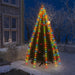 Kerstboomverlichting met 300 LED's meerkleurig net 300 cm