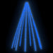 Kerstboomverlichting met 400 LED's blauw net 400 cm
