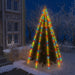 Kerstboomverlichting met 400 LED's meerkleurig net 400 cm