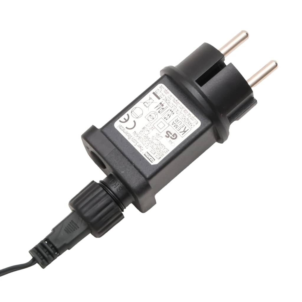 Kerstnetverlichting 204 LED's binnen en buiten 3x2 m koudwit