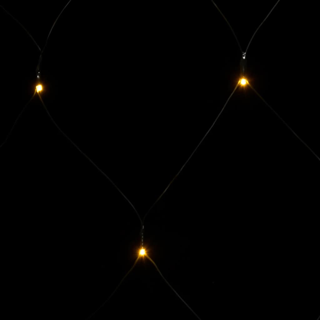 Kerstnetverlichting 306 LED's binnen en buiten 3x3 m warmwit