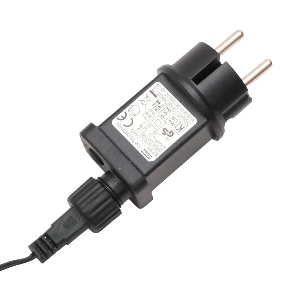 Kerstnetverlichting 306 LED's binnen en buiten 3x3 m warmwit