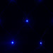 Kerstnetverlichting 306 LED's binnen en buiten 3x3 m blauw