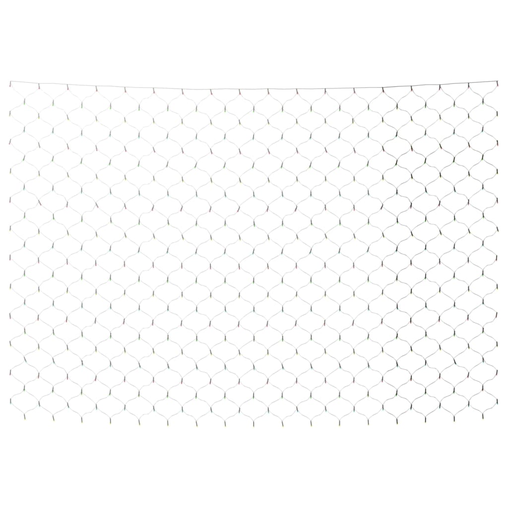 Kerstnetverlichting 306 LED's binnen/buiten 3x3 m meerkleurig