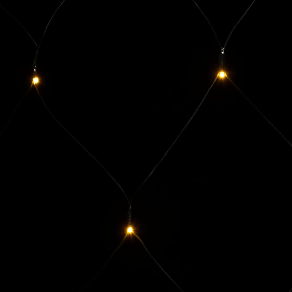 Kerstnetverlichting 544 LED's binnen en buiten 4x4 m warmwit