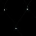 Kerstnetverlichting 544 LED's binnen en buiten 4x4 m koudwit