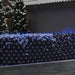 Kerstnetverlichting 544 LED's binnen en buiten 4x4 m blauw