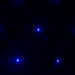 Kerstnetverlichting 544 LED's binnen en buiten 4x4 m blauw